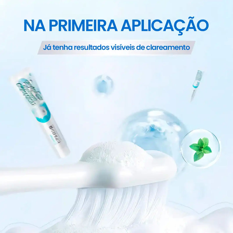 Creme Dental Clareador 3 em 1 - Scoban®